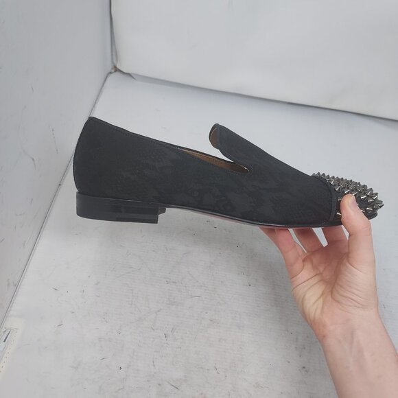 Christian Louboutin Black Spooky Spike Stud Men Loafer main image 12